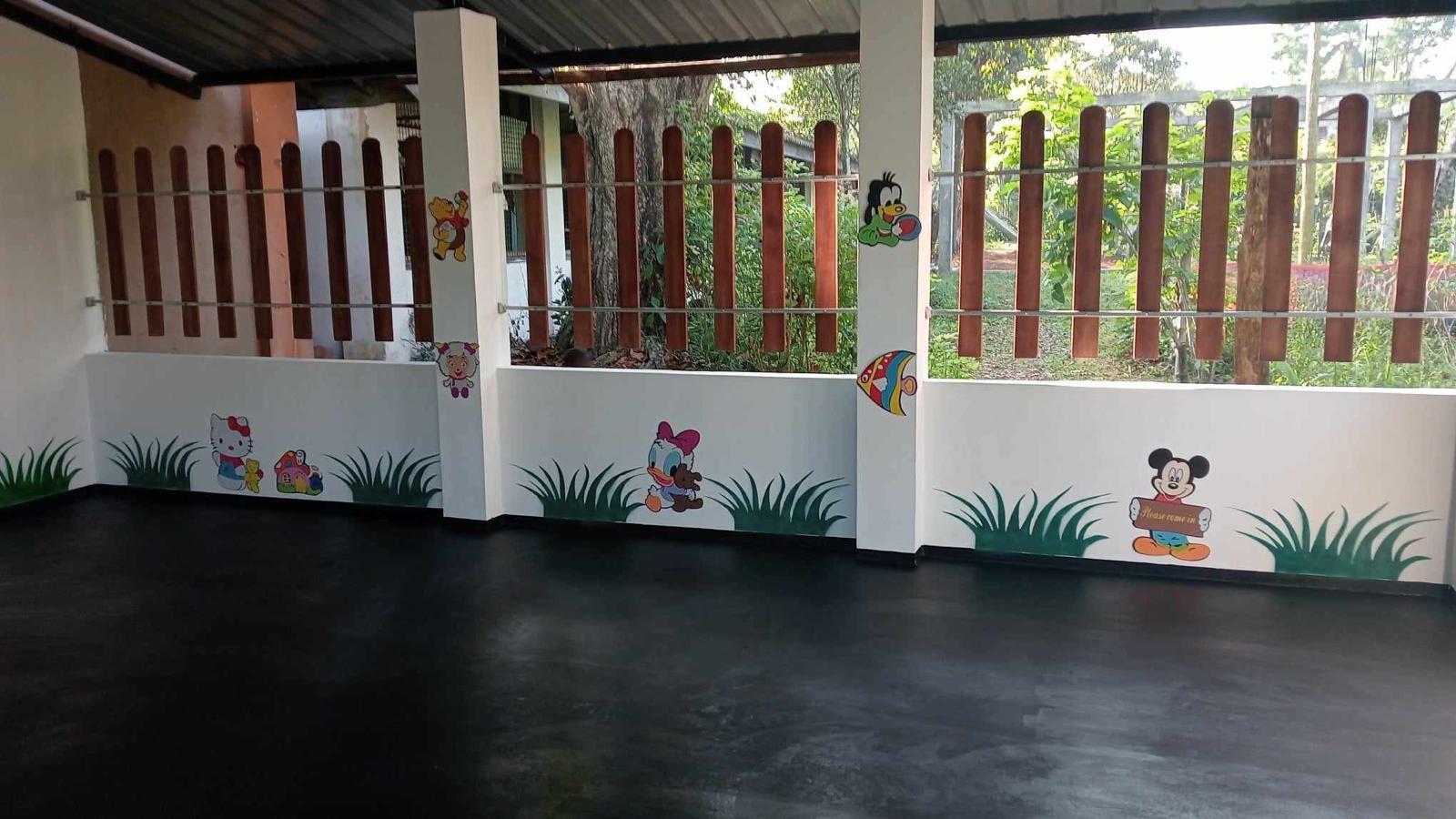 New classroom constructed for primary school children in rural Sri Lanka