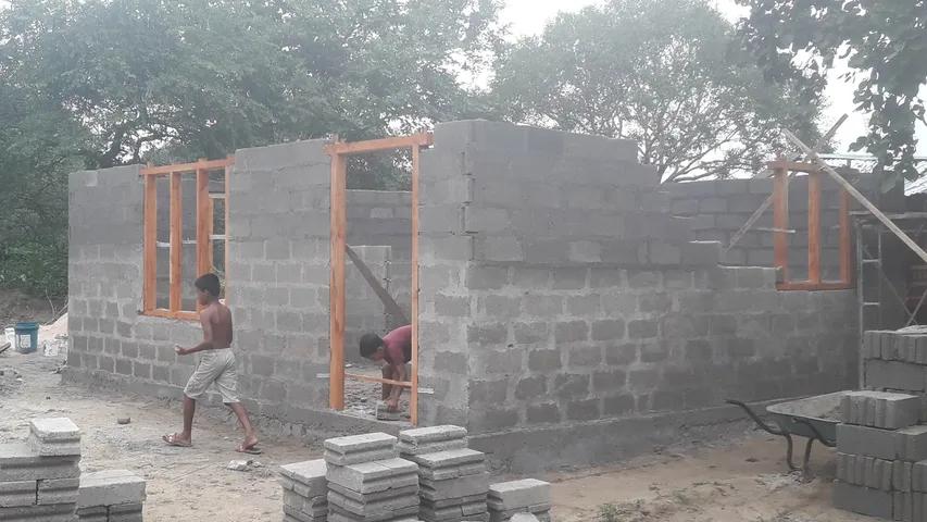 House 1 — completed home for a disadvantaged family, Sri Lanka